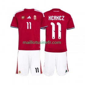 Maillot de Foot Hongrie Kerkez 11 World Cup Domicile 2026 - Enfant